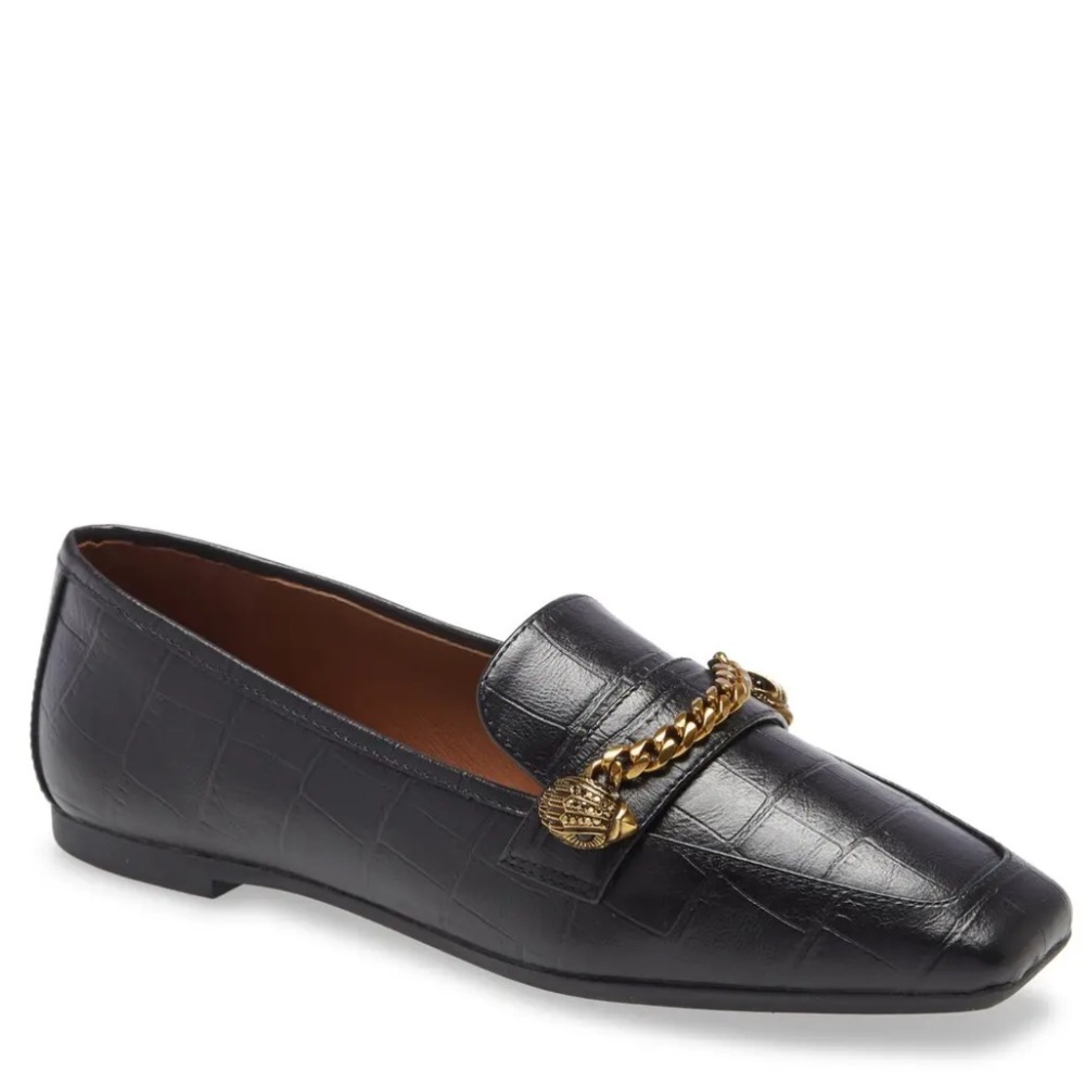 Kurt Geiger London Camilla Croc Embossed Loafer
